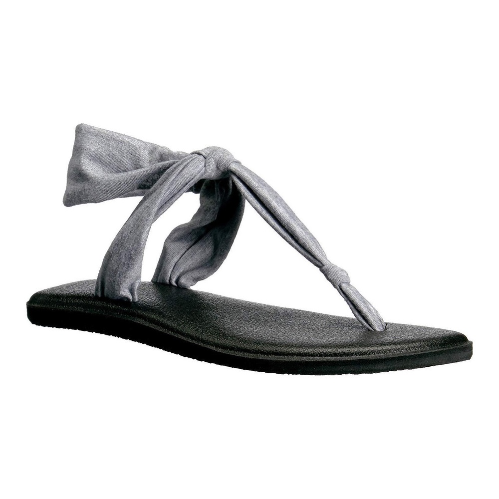 New SANUK Yoga Sling Ella Sandals in Gray - Picture 1 of 6